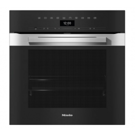 MIELE DGC 7450 Ανοξείδωτο CleanSteel Εντοιχιζόμενος Φούρνος 76lt